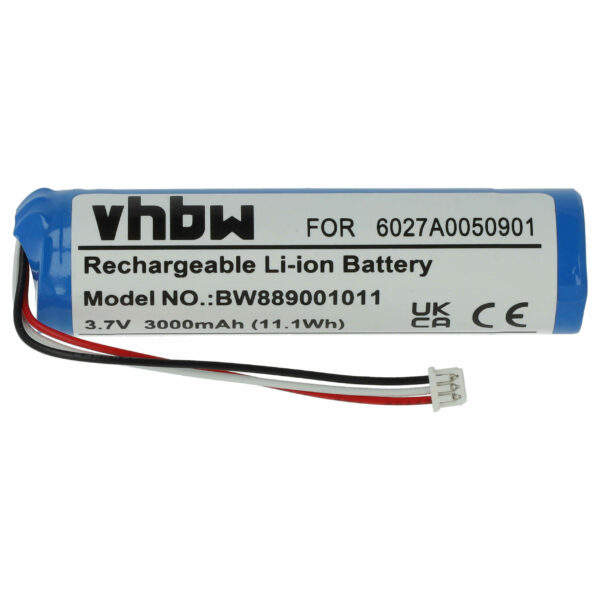 Bateria vhbw para TomTom MALAGA - 3000mAh 3.7V (6027A0131301, 6027A0050901)