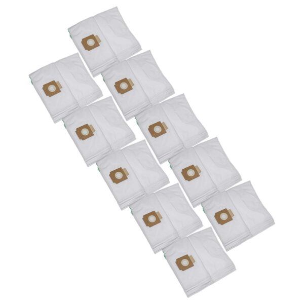 Pack 50x Sacos para Aspirador Kärcher 6.904-315.0 / Würth - Microfibra vhbw
