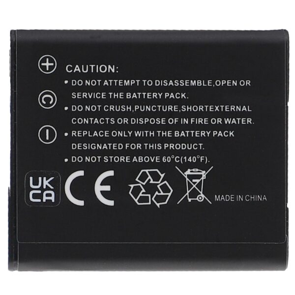 3x Bateria de Substituição EXTENSILO para Sony NP-BN1 - 630mAh, 3.7V, Li-Ion