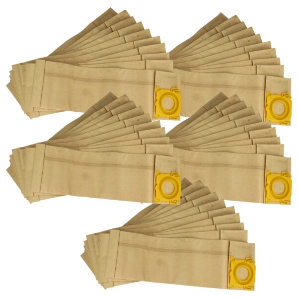 Pack 50 Sacos para Aspirador Sebo 5093ER, 5093N, 5093LS - vhbw
