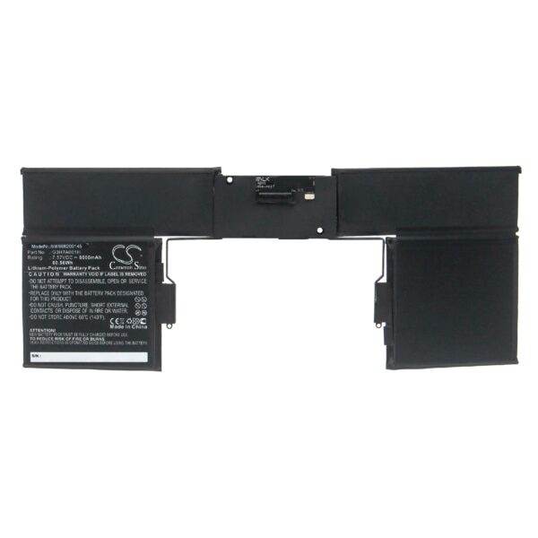 Bateria para Portátil Microsoft G3HTA001H - 8000 mAh 7.57 V Li-polímero vhbw