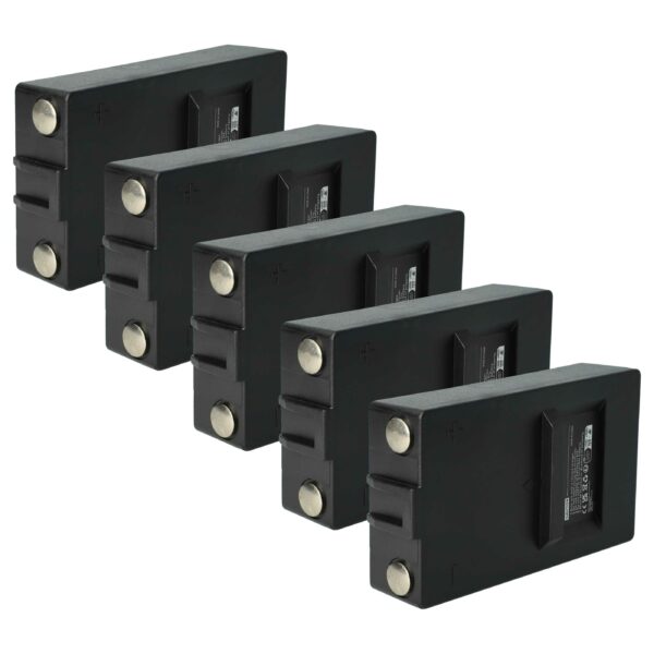 5x Bateria de Substituição para Telecomando Hiab/Olsberg 2.250.2011, 2.260.1020, 2.250.1000, 2.250.2010 - 2000 mAh