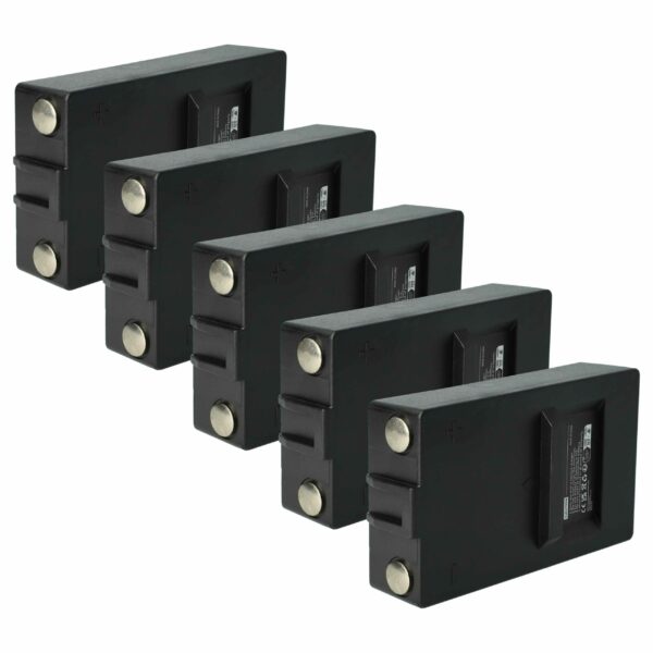 5x Bateria de Substituição para Telecomando Hiab/Olsberg 2.250.2011, 2.260.1020, 2.250.1000, 2.250.2010 - 2000 mAh