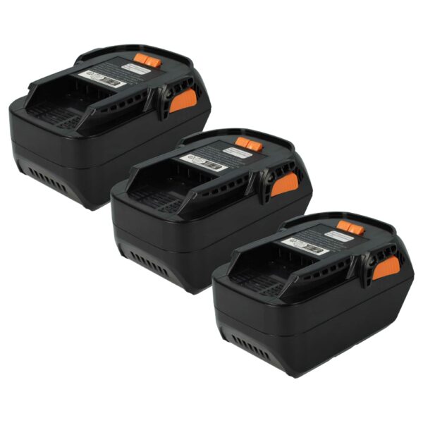 3x Bateria vhbw para AEG B1814, B1817G, L1815 Ferramentas - 3000 mAh, 18 V, Li-Ion