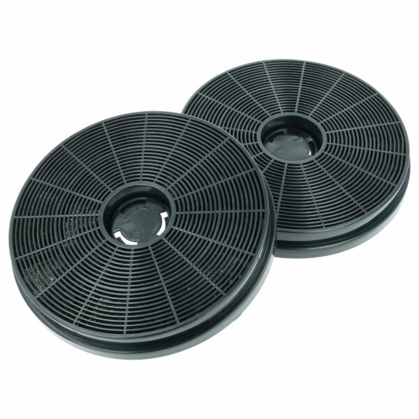 2x Filtro de Carvão Ativado de Substituição para Coifa Klarstein 10033740 - 17.5 cm