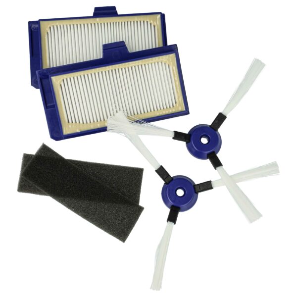 Kit de Manutenção 6 Peças vhbw para Rowenta ZR710101 - Aspirador Robô