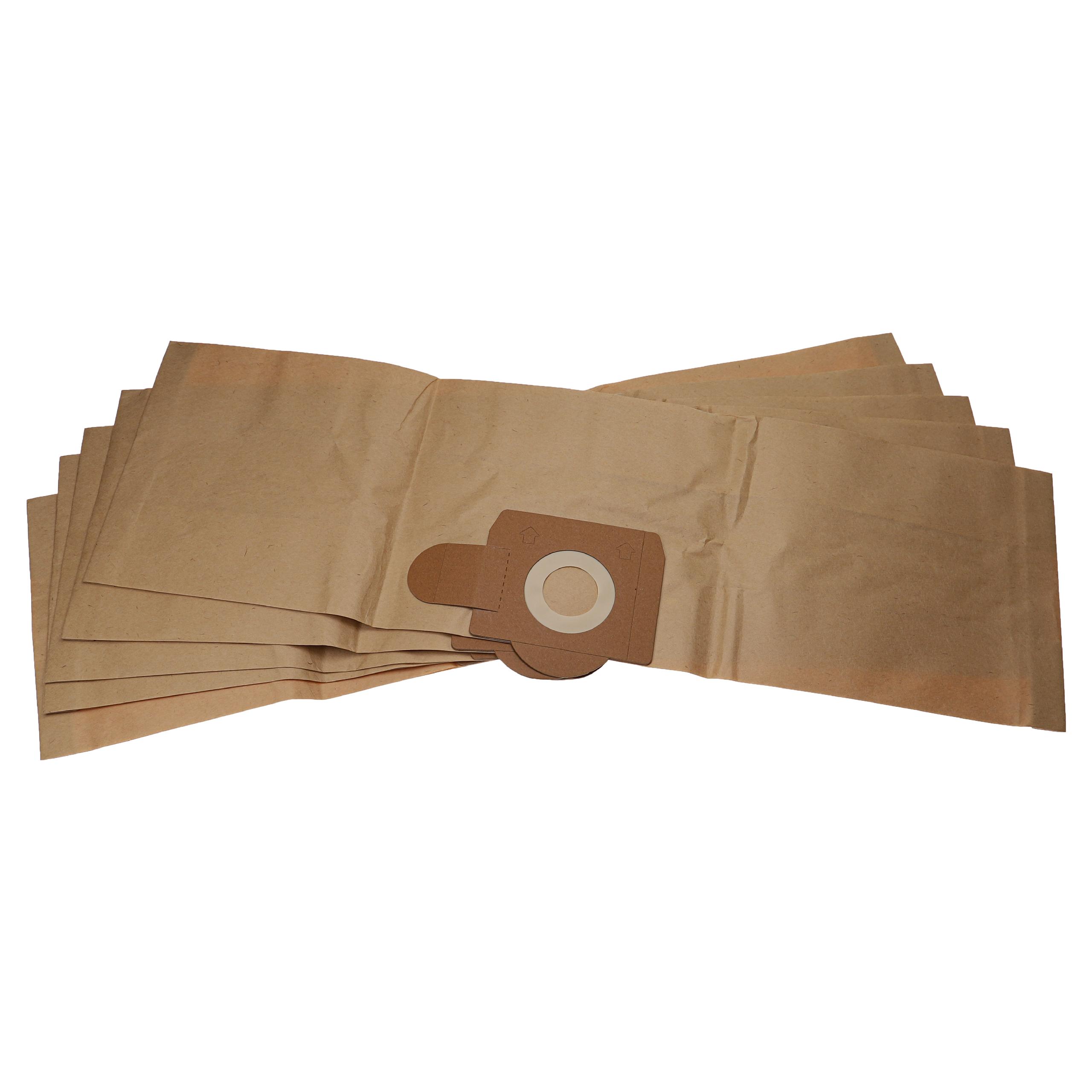 Pack 5x Sacos para Aspirador Bosch - Substituem 3165140210454 e 2605411150 - Papel