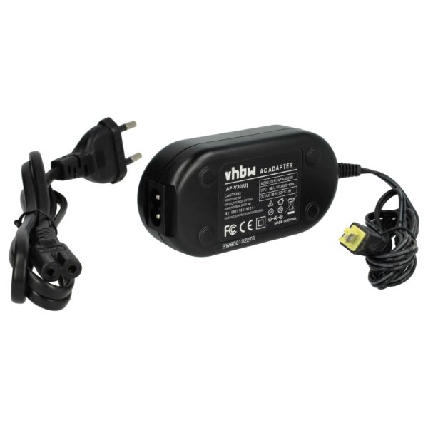 Adaptador de Alimentação vhbw para Câmaras JVC AP-V30 - 5.8V 2.0A, 2m