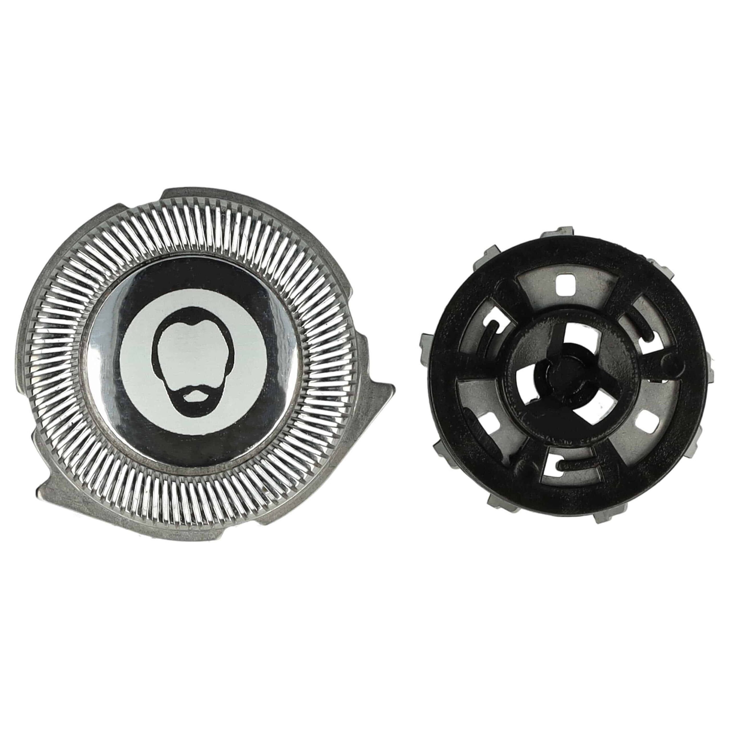 3 Cabeças de Corte Substitutas para Philips SH30, SH30/50 - vhbw, Prata - Image 3