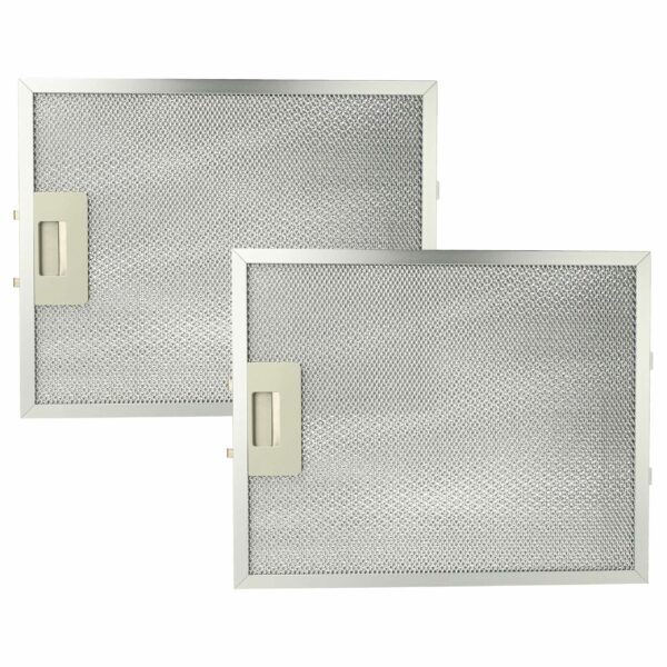 2x Filtro de Gordura Metálico de Longa Duração vhbw compatível com Gorenje 127036