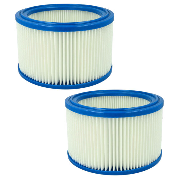 2x Filtro de Substituição vhbw para Aspirador Alto Wap 29747, Festool e Makita