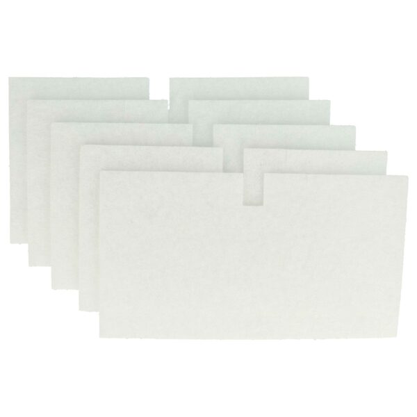5x Filtro de Ar para Lunos 9/FALD, 34703 - branco vhbw
