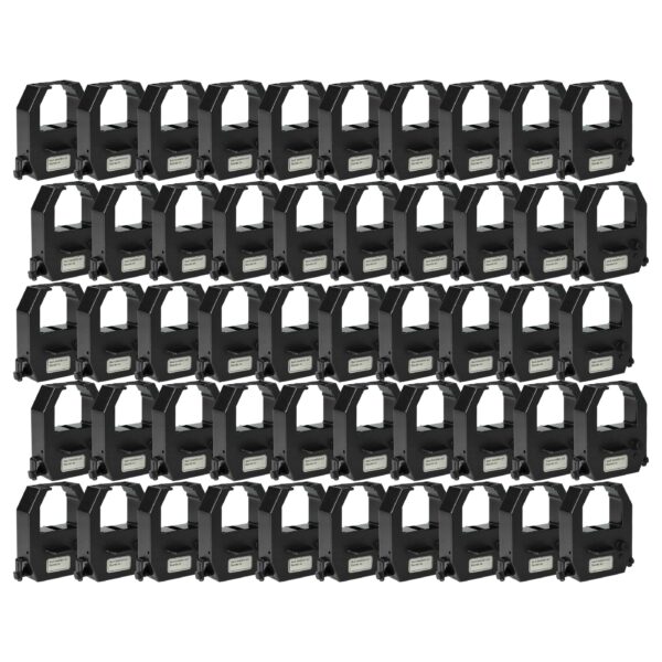 Fita Tinta para Impressora Amano CE-315150, CE-315152 - Pack 50 Unidades - Preta
