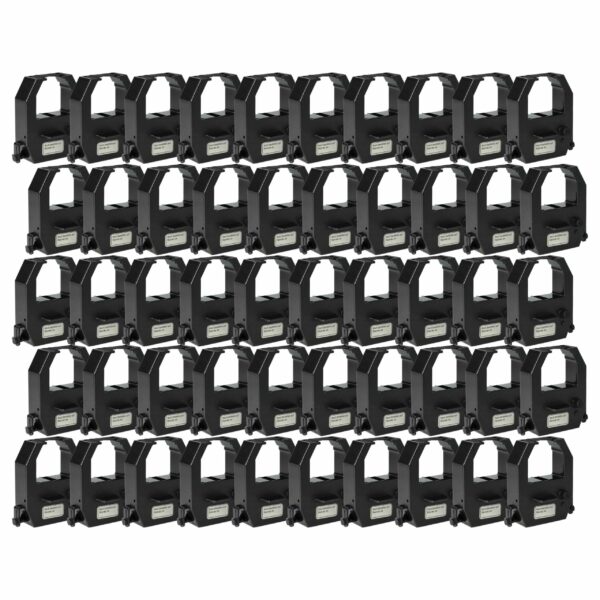 Fita Tinta para Impressora Amano CE-315150, CE-315152 - Pack 50 Unidades - Preta