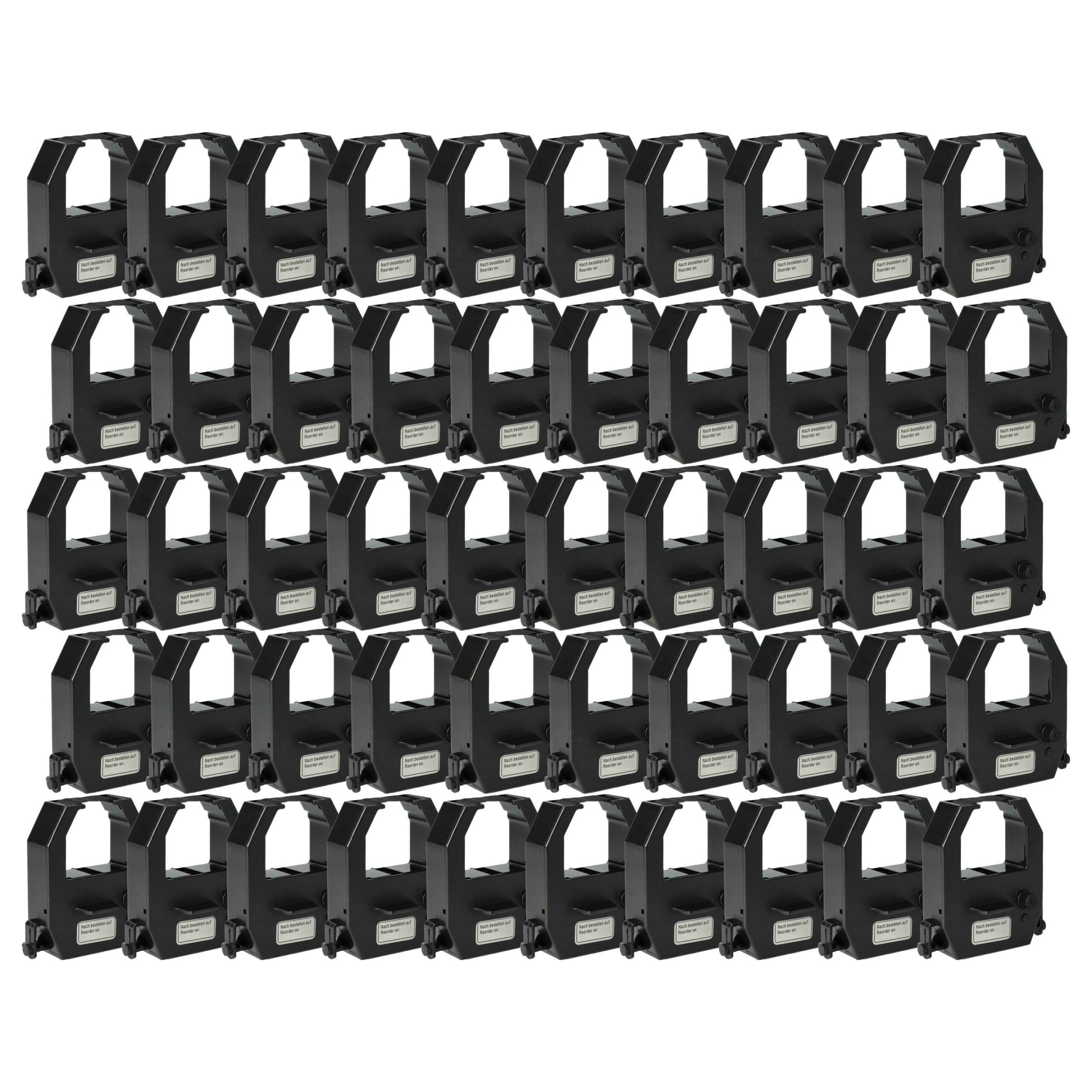 Fita Tinta para Impressora Amano CE-315150, CE-315152 - Pack 50 Unidades - Preta