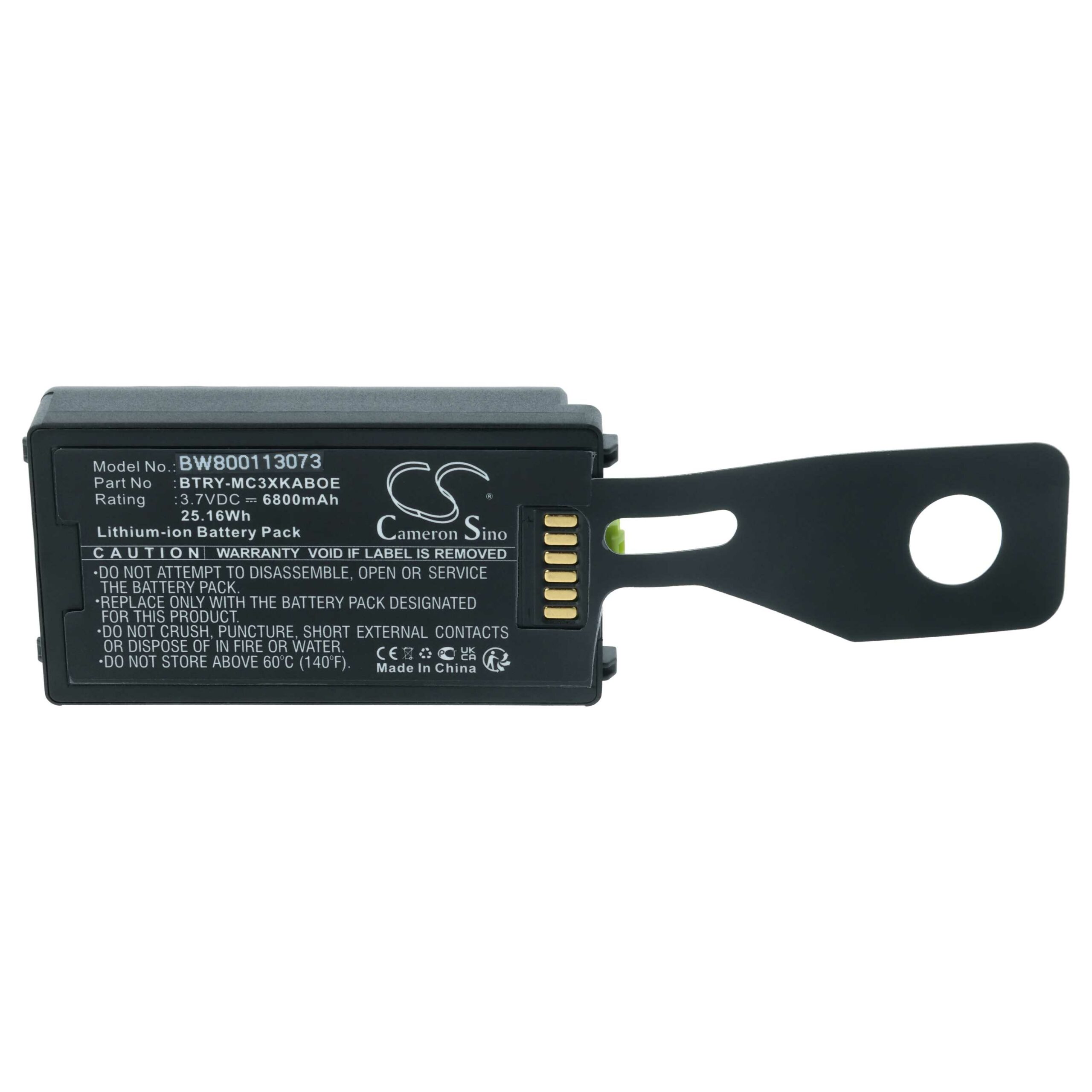 5x Bateria vhbw para Symbol BTRY-MC31KAB02-50 - Scanner de Código de Barras - 6800 mAh 3.7 V - Image 3