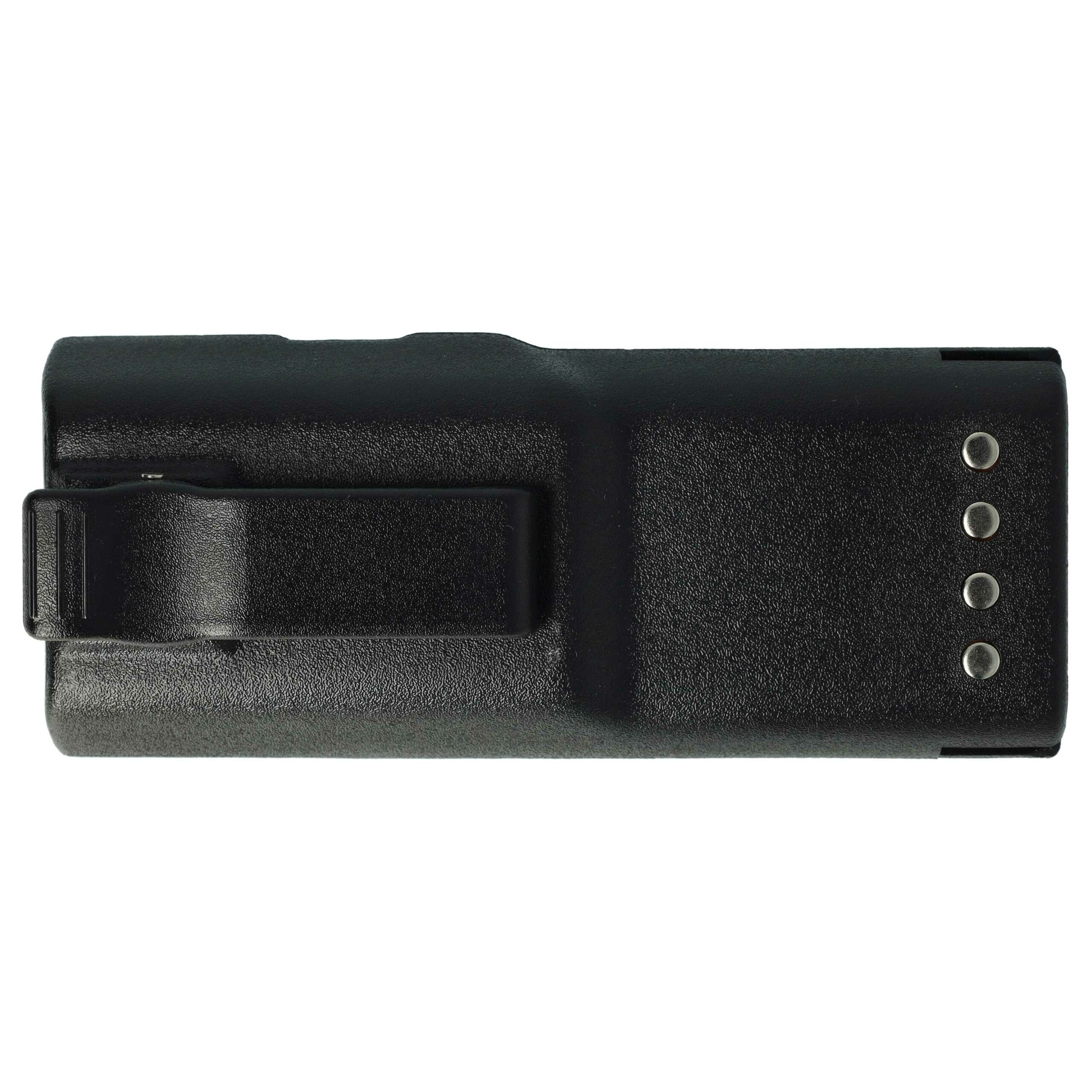 Bateria vhbw 1500 mAh 7.5 V NiMH para Rádio Motorola CP250, GP300 + Clip (2x) - Image 4