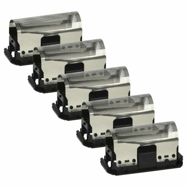 5x Lâmina para Barbear Braun 265, 5235760, SB235, SB265, 235 - com Armação, Preto/Prateado