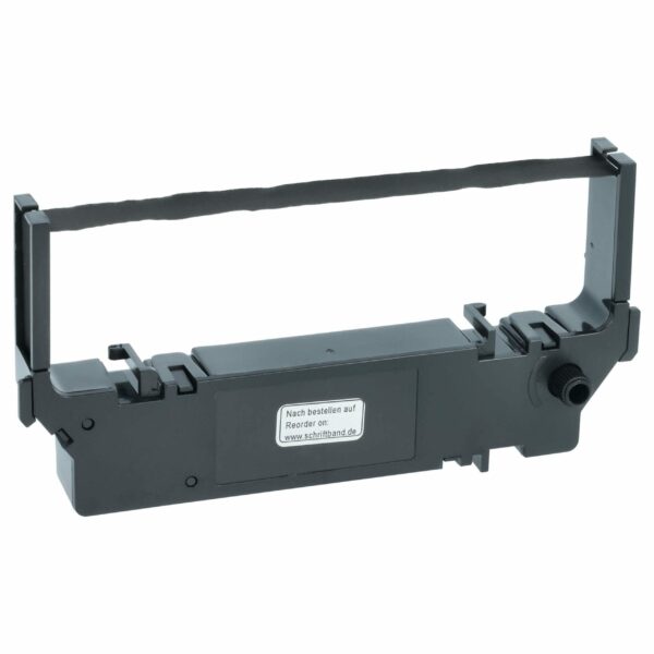 Fita de tinta compatível com Star 30980730 para impressora matricial e recibos – Preto vhbw