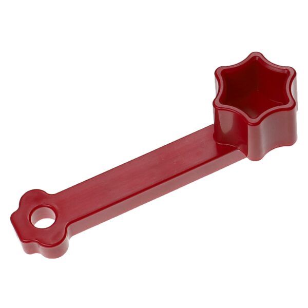 Ajudante de Remoção de Massa vhbw para Vorwerk Thermomix TM5, TM6 - Vermelho