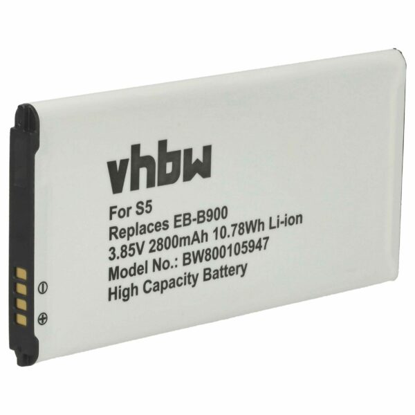 Bateria Samsung EB-B900BE, EB-B900BBE, EB-B900BC - 2800 mAh 3.85 V Li-Ion vhbw
