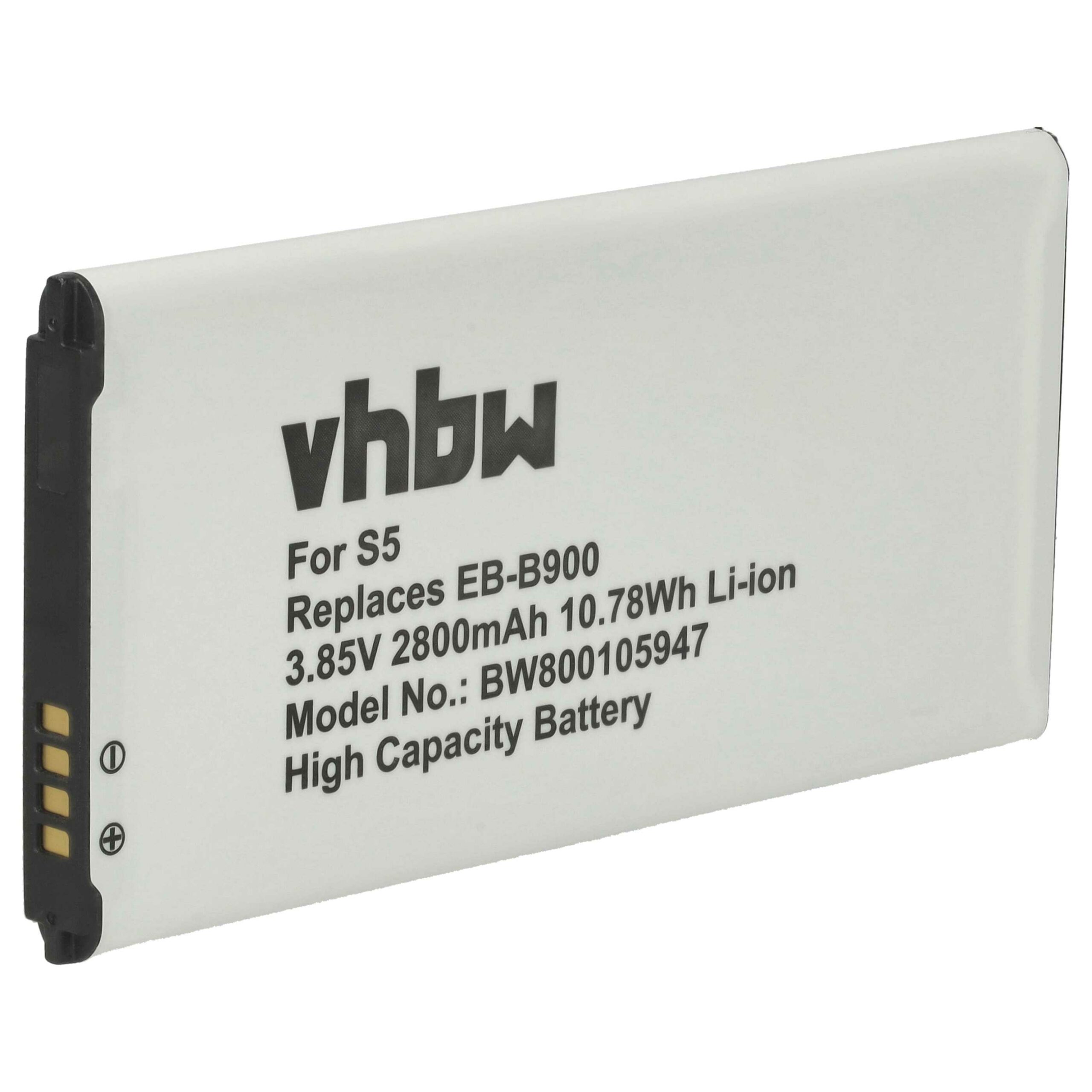 Bateria Samsung EB-B900BE, EB-B900BBE, EB-B900BC - 2800 mAh 3.85 V Li-Ion vhbw