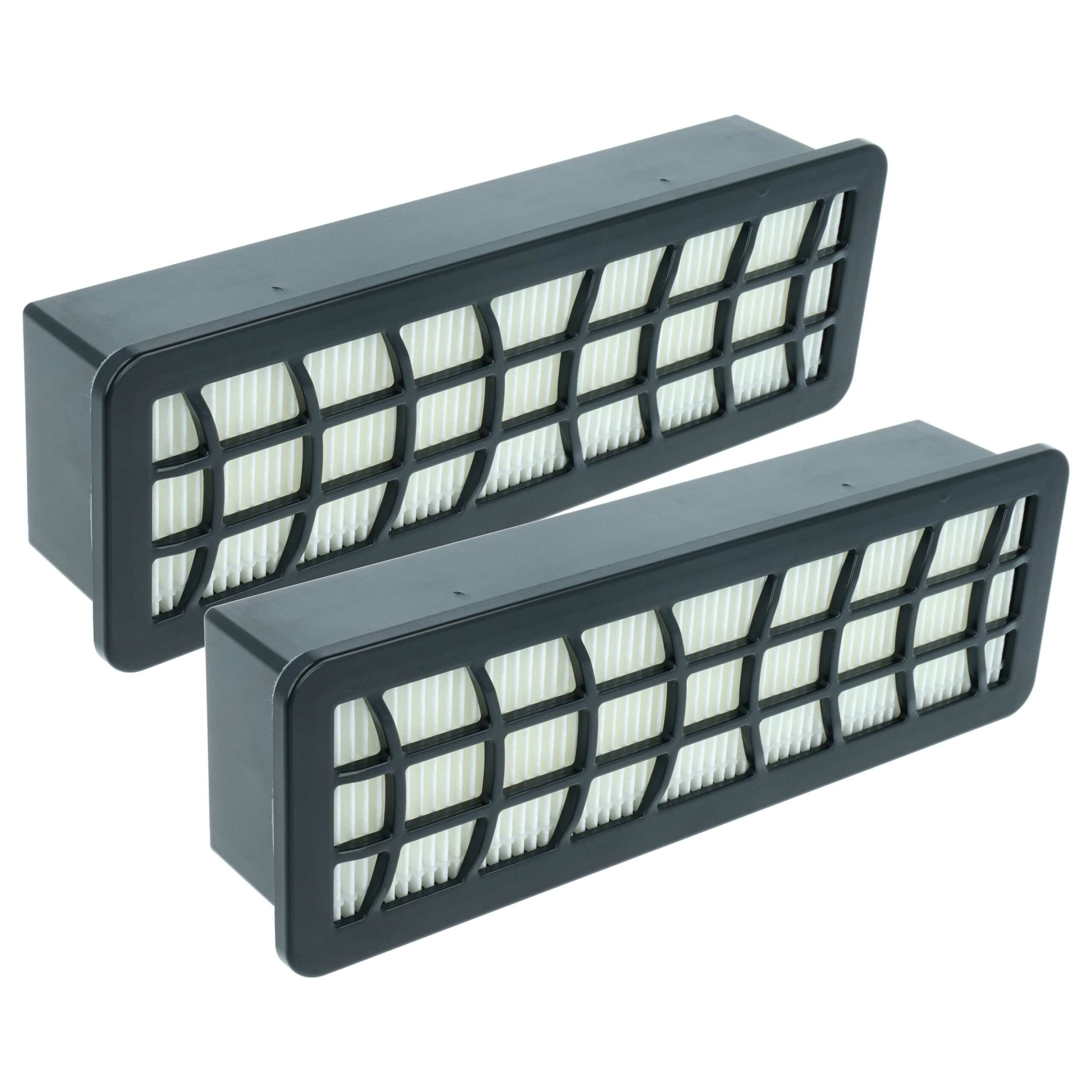 2x Filtro de Substituição vhbw para Aspirador Bosch 632555, 00794784 - Classe E10