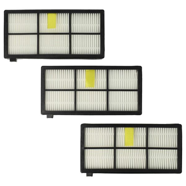 3x Filtros para iRobot Roomba 866, 876, 886, 900 - vhbw