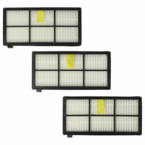 3x Filtros para iRobot Roomba 866, 876, 886, 900 - vhbw