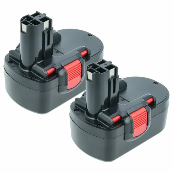 2x Bateria vhbw compatível Bosch 2607335278, 2607335266 - Ferramentas Elétricas 18V 2000mAh