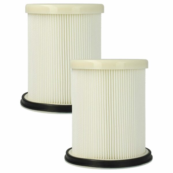 2x Filtro de Substituição vhbw para Aspirador Arnica BF83