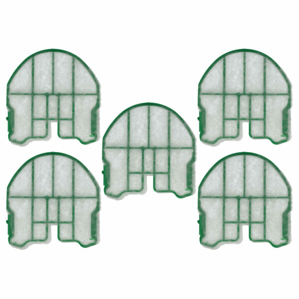 5x Filtro Motor para Aspirador Vorwerk Kobold VB 100, VB100 - 8,6 x 9,2 cm