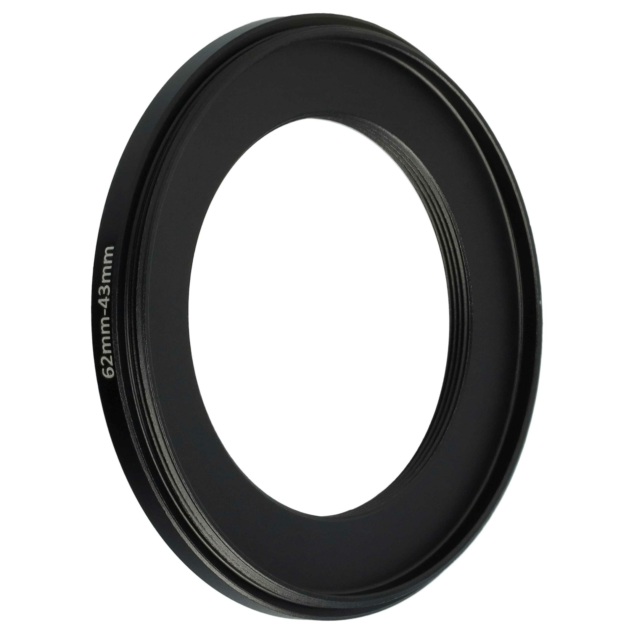 Adaptador Step-Down vhbw de 62 mm para 43 mm para Lentes de Câmara - Image 2