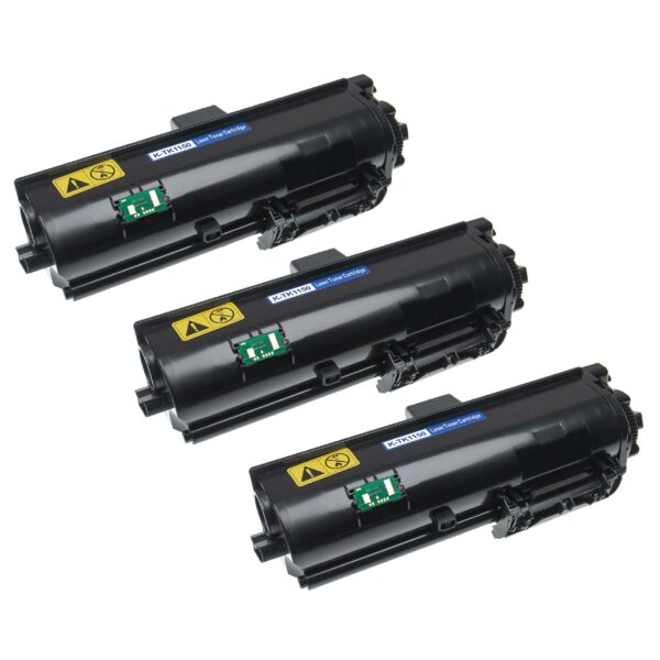Pack 3x Toner Compatível Kyocera TK-1150 para Impressoras Kyocera - Preto