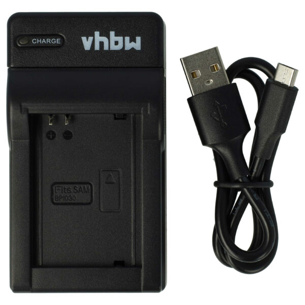 Carregador de Bateria USB-C + Cabo USB-C para Câmara Digital Samsung NX200 - 0,5 A