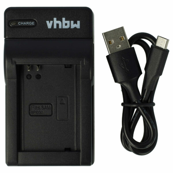 Carregador de Bateria USB-C + Cabo USB-C para Câmara Digital Samsung NX200 - 0,5 A