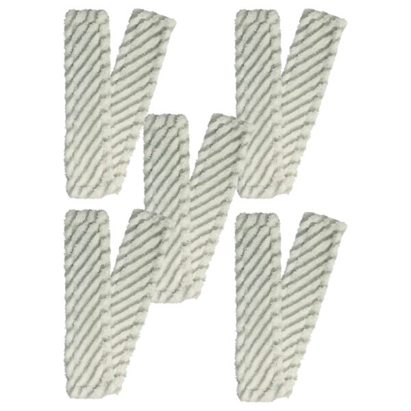 10x Capas de limpeza vhbw para Bosch GlassVAC substitui F016800551