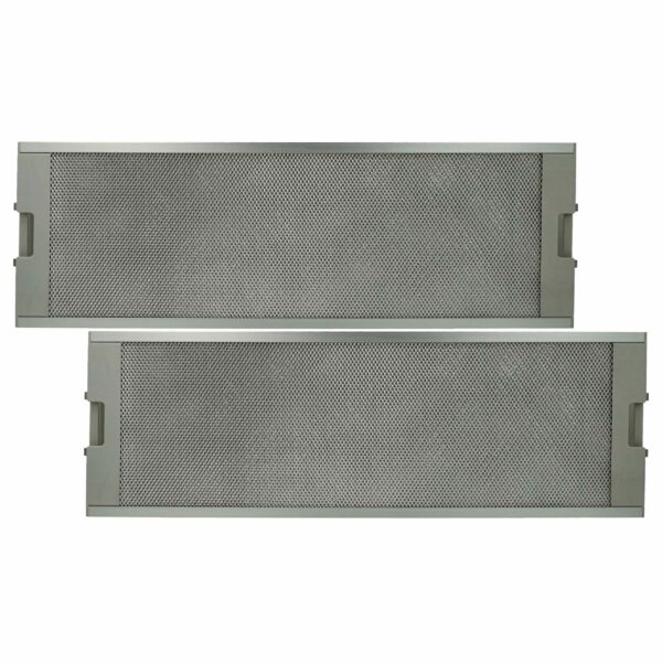 2x Filtro de Gordura Metálico de Longa Duração vhbw substitui Europart 804080