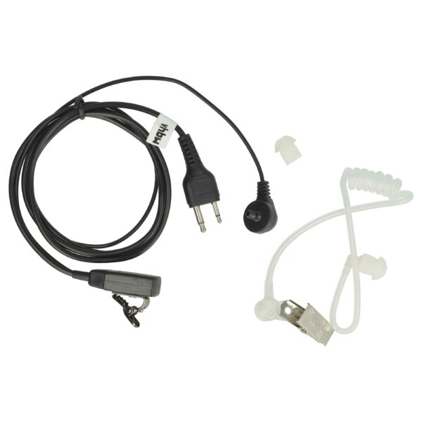 Auscultador de Segurança vhbw com Botão de Chamada para Retevis / Motorola / Hytera MTX900