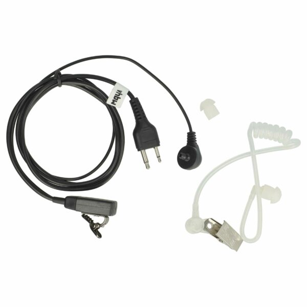 Auscultador de Segurança vhbw com Botão de Chamada para Retevis / Motorola / Hytera MTX900