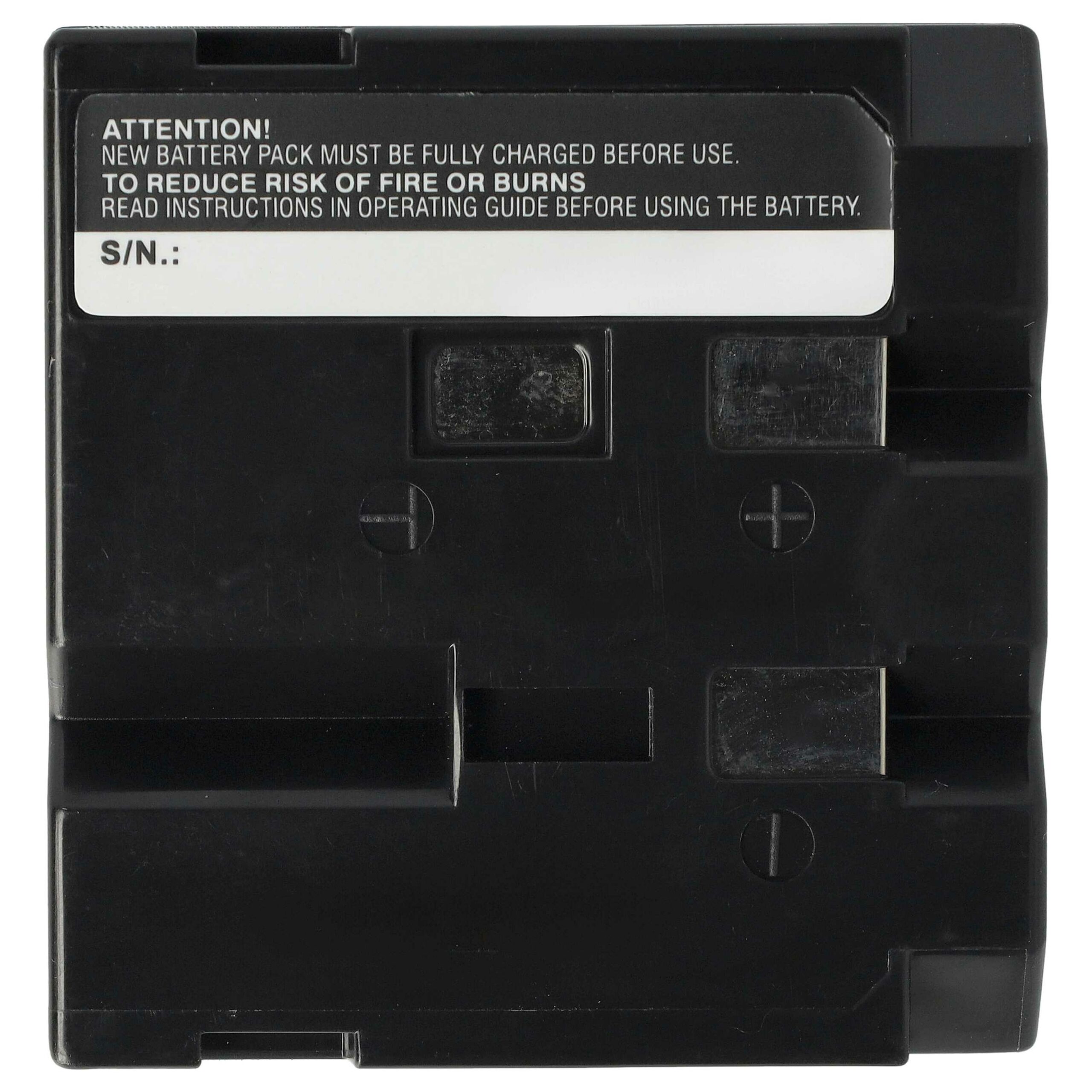 Pack 2 Baterias vhbw para Câmara Sharp BT-H21U, BT-H21 - 2700 mAh 3.6 V NiMH - Image 4