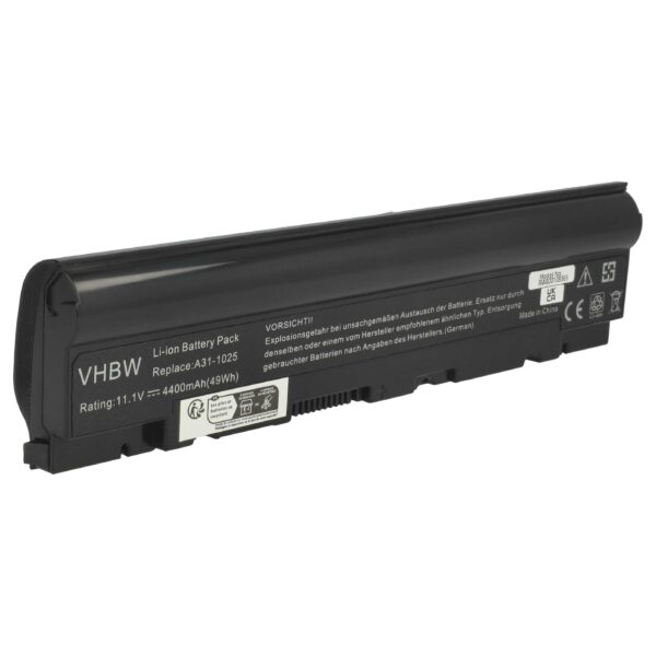 Bateria vhbw para Asus A31-1025, A32-1025 - 4400 mAh, 10.8 V, Li-Ion