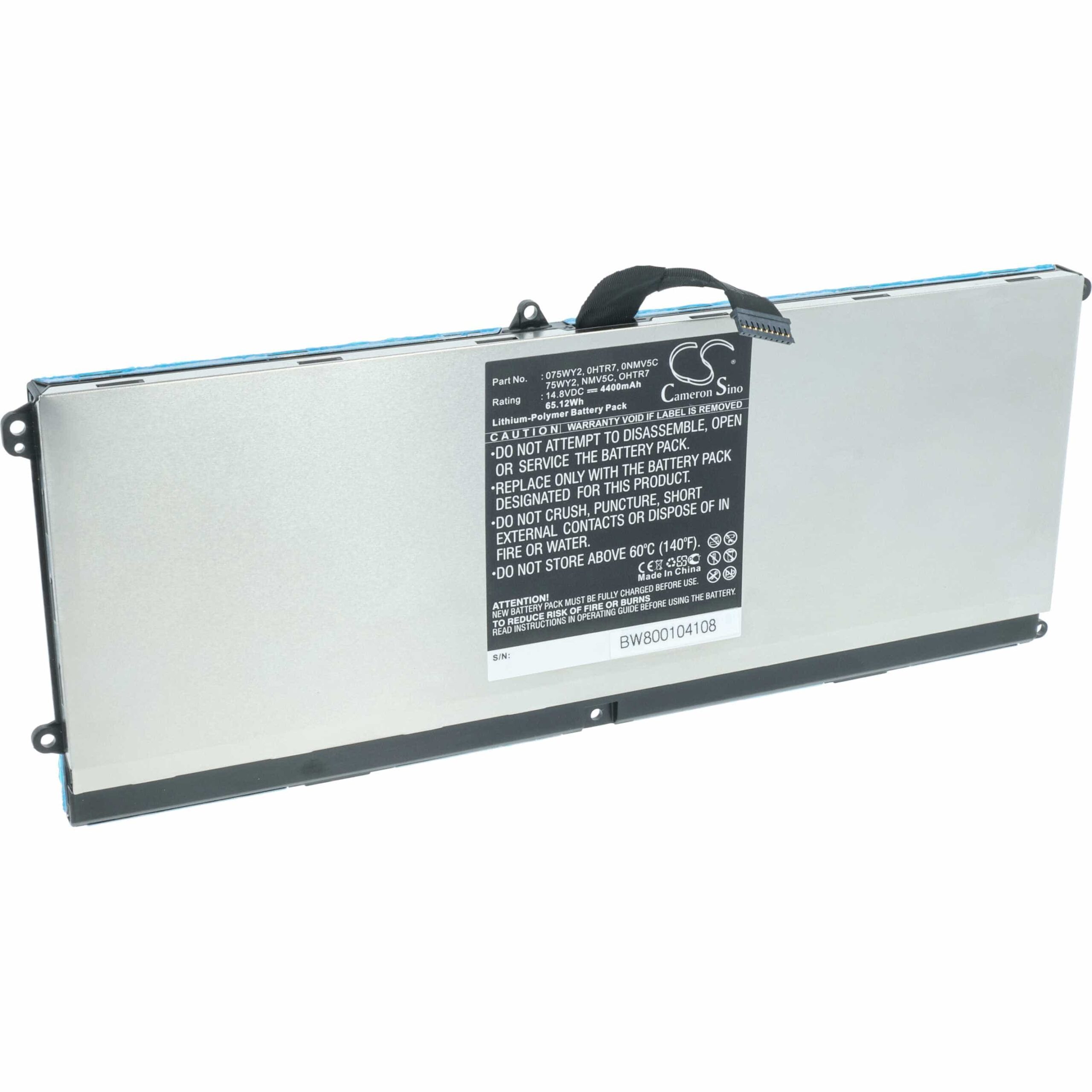 Bateria vhbw para Portátil Dell - 4400 mAh 14.8V Li-polymer