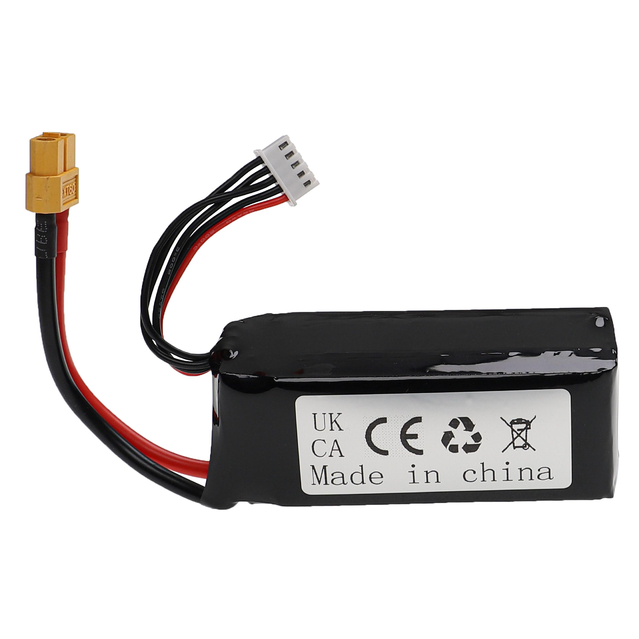 Bateria vhbw para Modelo Reduzido 1800 mAh 14,8 V Li-Polímero, XT60 - Image 2