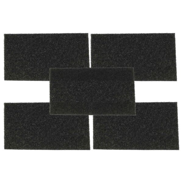 Conjunto de 5 Filtros de Espuma para Secadora Blomberg 2952560100 vhbw