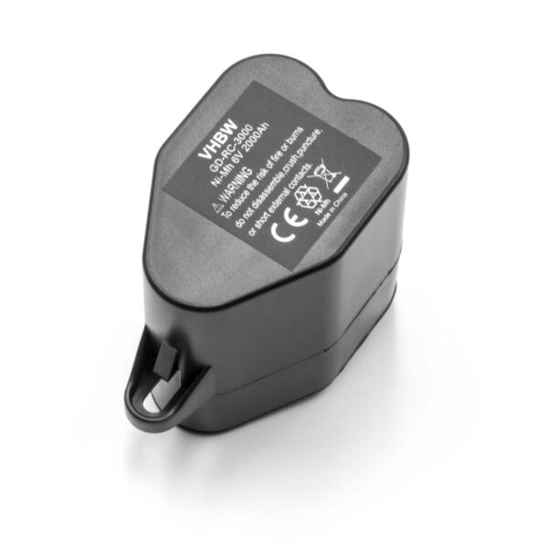 Bateria vhbw 2.891-029.0 para Kärcher - 6V, 2000mAh, NiMH