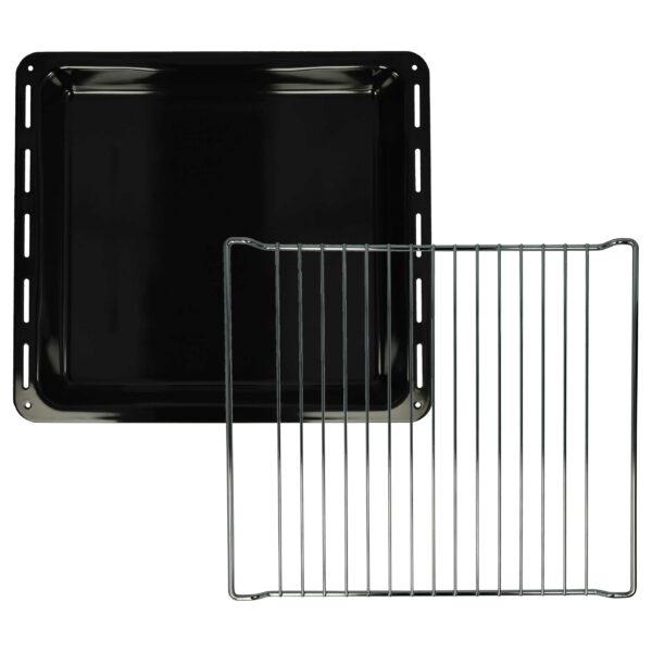 Conjunto de Tabuleiro e Grelha para Forno AEG/Zanussi - vhbw 42 x 37.2 cm