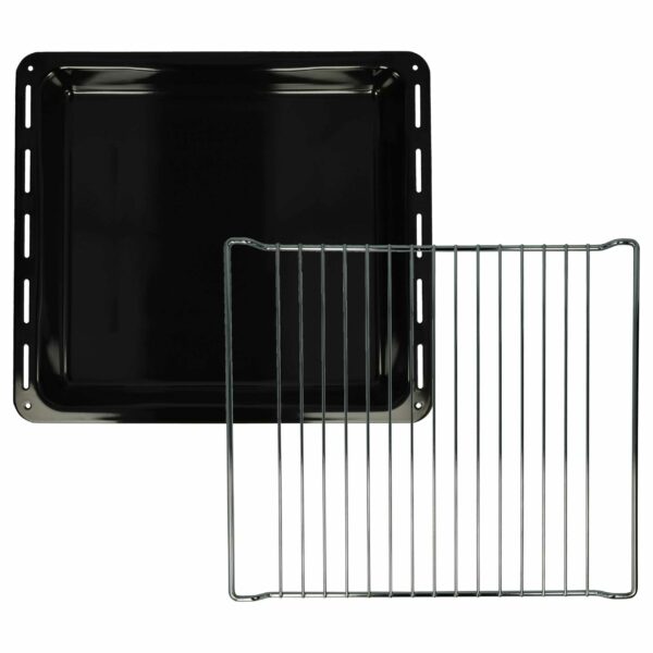Conjunto de Tabuleiro e Grelha para Forno AEG/Zanussi - vhbw 42 x 37.2 cm