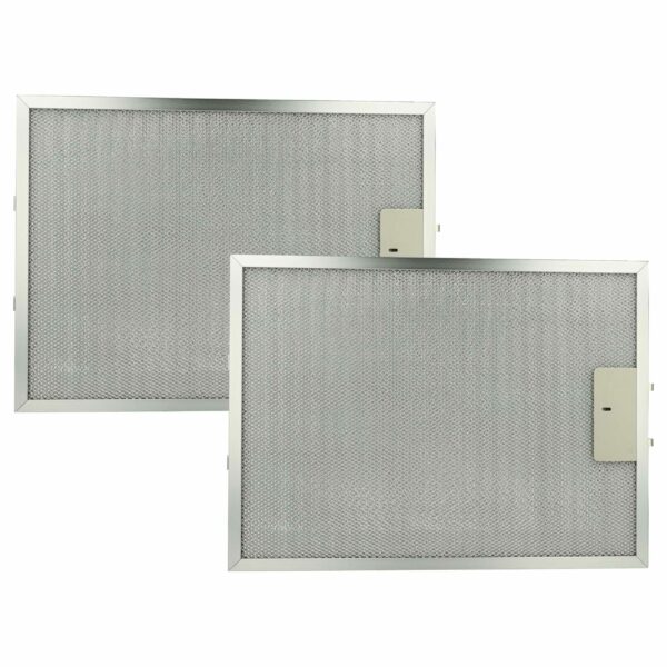 2x Filtro de Graxa em Metal Compatível com AEG 4055107017, 50273708003 - vhbw