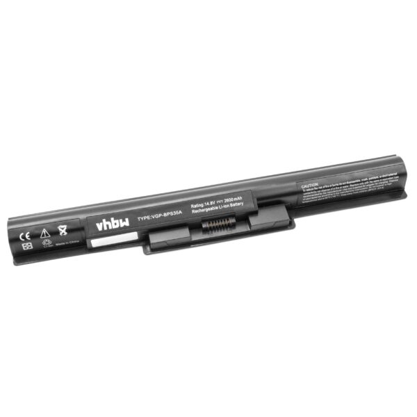 Bateria para Portátil vhbw Sony VGP-BPS35A / VGP-BPS35 - 2600 mAh 14.8 V